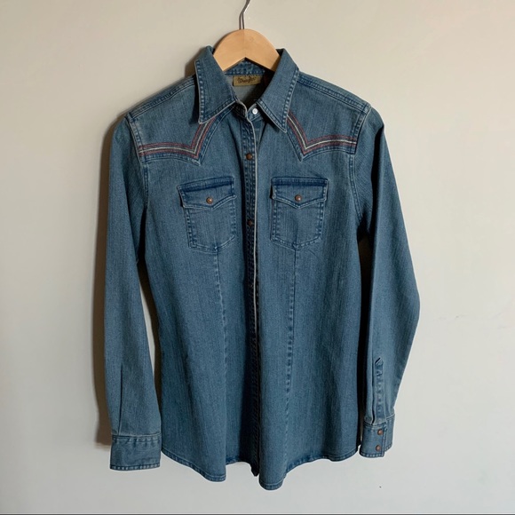 WRANGLER denim top - Picture 3 of 3